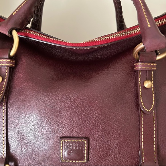 PLUM Dooney & Bourke Florentine Satchel - Picture 6 of 16